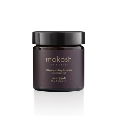 MOKOSH Aktywny peeling do twarzy Róża z jagodą 60 ml